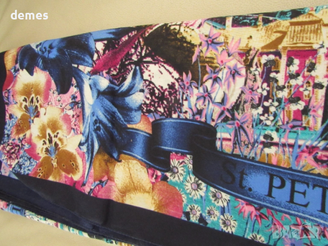 Красив шал от Санкт Петербург, Русия, снимка 6 - Шалове - 52261939