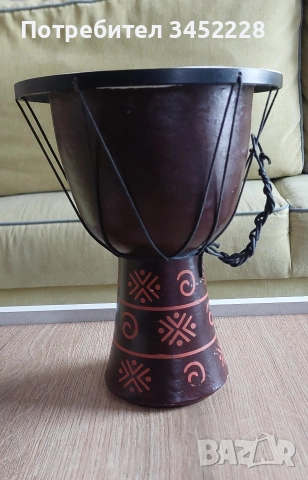 Африкански барабан декорация сувенир за ценители , снимка 2 - Декорация за дома - 54165436