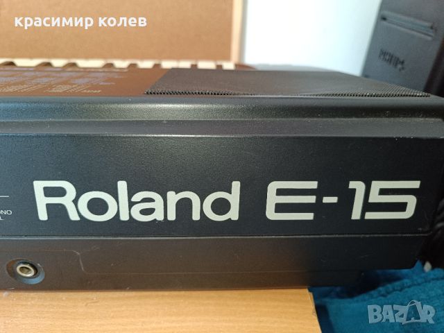 синтезатор "ROLAND E-15", снимка 13 - Синтезатори - 46474198