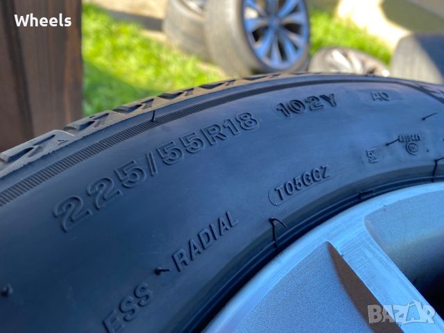 2бр. Летни гуми 225/55/18 Bridgestone Turanza T005 102Y XL AO DOT1921, снимка 7 - Гуми и джанти - 45596071