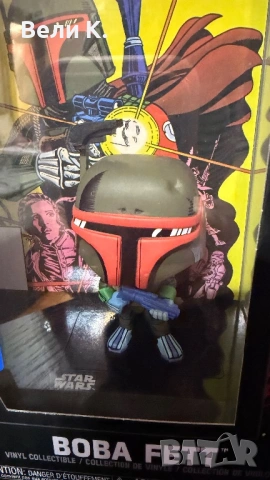 Оригинална Funco Pop фигура на Boba Fett - Междузвездни войни , снимка 4 - Други жанрове - 53500583