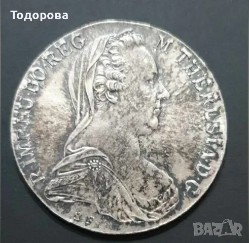 1 талер_-1780 година, снимка 2 - Нумизматика и бонистика - 49078825