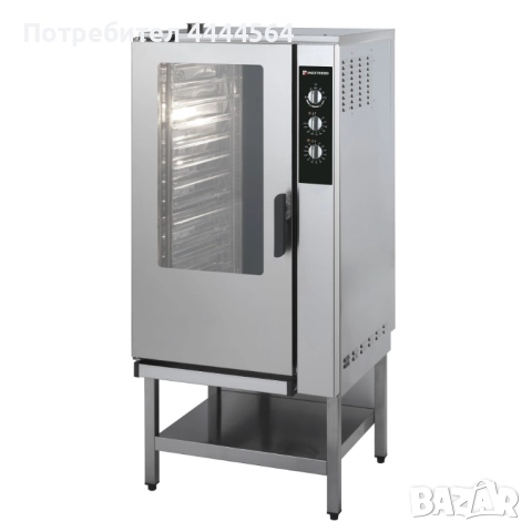 Механичен конвектомат с пара – електрически, 15 нива