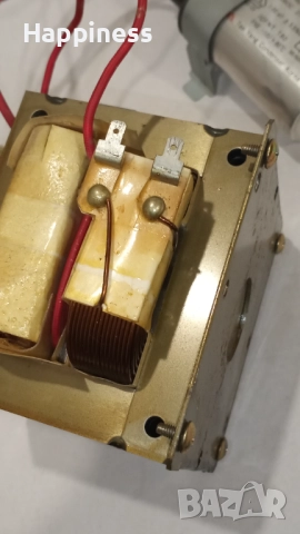 Трансформатор от микровълнова заедно с кондензатора, снимка 5 - Микровълнови - 51954983