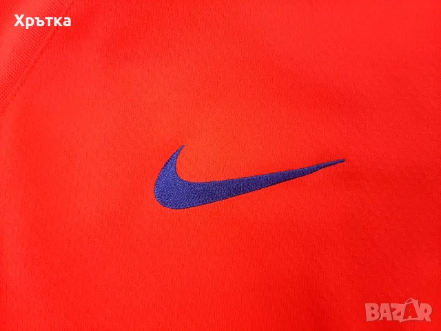 Nike Barcelona - Оригинална мъжка блуза с цип размер XL, снимка 6 - Блузи - 49555139