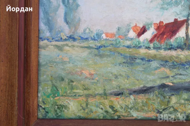 Стара Европейска картина, снимка 2 - Картини - 50099452