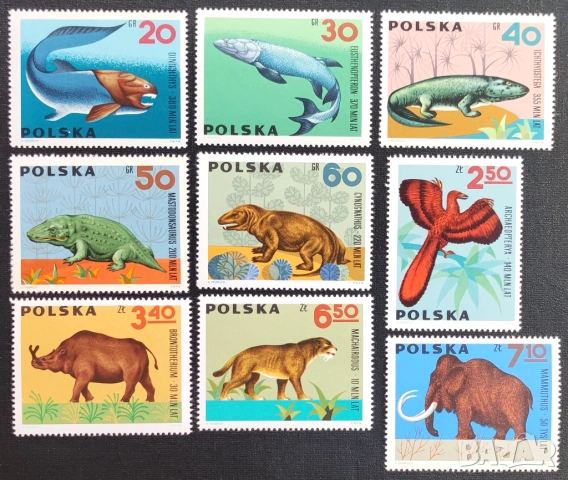 Полша, 1966 г. - лот животни, спорт, личности, история, транспорт, изкуство, фолклор, цветя, туризъм