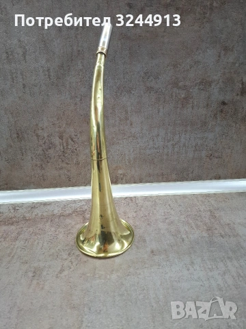 Стара немска ловна свирка рог, снимка 3 - Оборудване и аксесоари за оръжия - 53843253