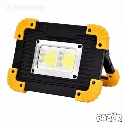 мултифункционален 20 Ватов акумулаторен LED фенер / USB Battery Power Bank