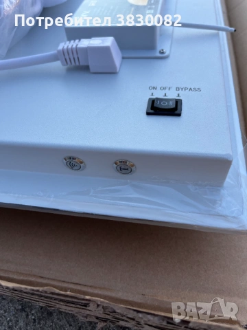 Инфрачервен отоплителен панел за стая бял 1800х350 650W, снимка 11 - Отоплителни печки - 53784598