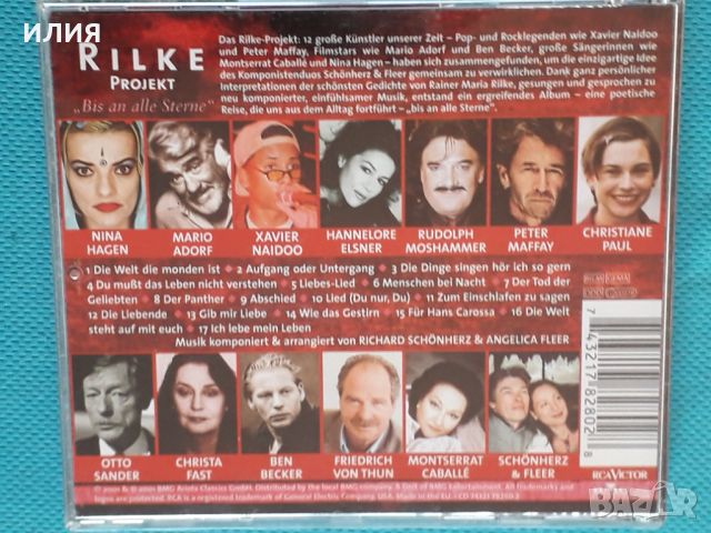 Schönherz & Fleer – 2001 - Rilke Projekt - Bis An Alle Sterne(Chanson), снимка 2 - CD дискове - 46778192