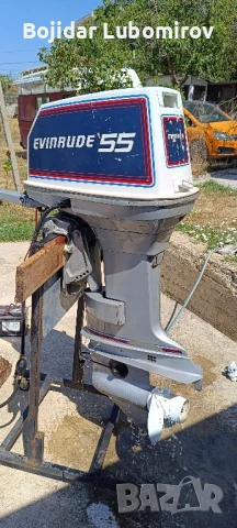 EVINRUDE 55hp, снимка 3 - Воден транспорт - 51156013
