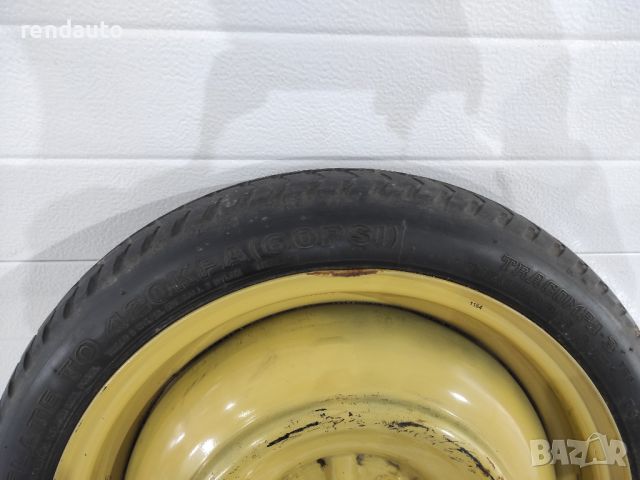 Резервна гума патерица 4x100 за Toyota MR2 Yaris Corolla Aygo , снимка 2 - Части - 45503972