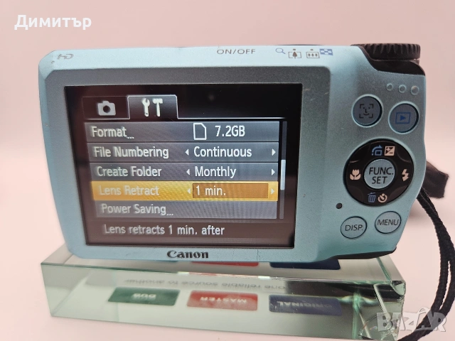 дигитален фотоапарат Canon powershot A3200 IS digital camera 14mp, снимка 9 - Фотоапарати - 53702312