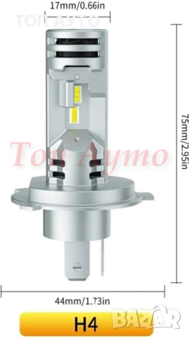 Лед LED Крушки 1:1 За Рефлекторни Фарове Plug & Play, снимка 11 - Аксесоари и консумативи - 53836276