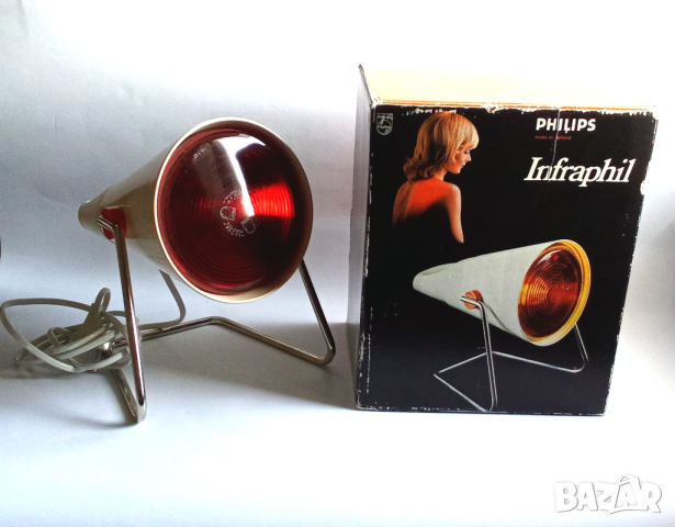Инфрачервена медицинска лампа за нагревки,Philips, 150 W, снимка 3 - Други - 44949667