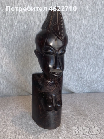  африканска жена  дървена статуетка 