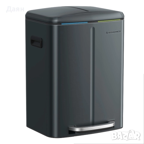 Кош за боклук за разделно събиране 2х20Л SONGMICS