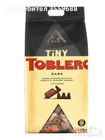 Бонбони Toblerone 256г. Различни вкусове , снимка 4 - Други - 47382180