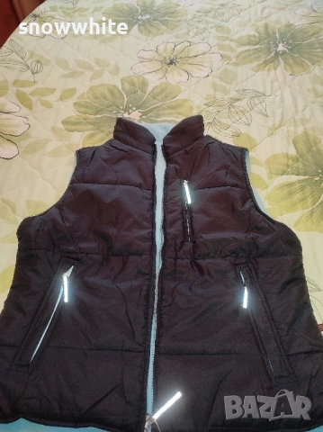 Чисто нова двулицева дамска грейка с полар, снимка 3 - Елеци - 52331846