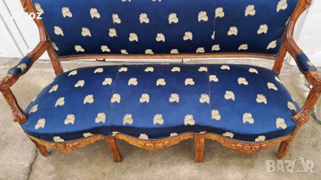 Диван ретро масив №121, снимка 5 - Дивани и мека мебел - 54078254