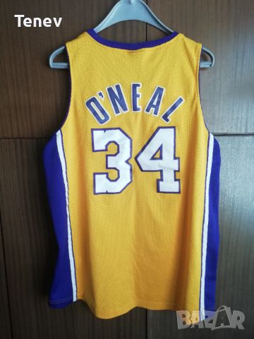 LA Lakers Shaquille O'Neal Nike NBA Jersey L оригинален потник Шакил О'Нийл Лейкърс, снимка 1 - Тениски - 46699327