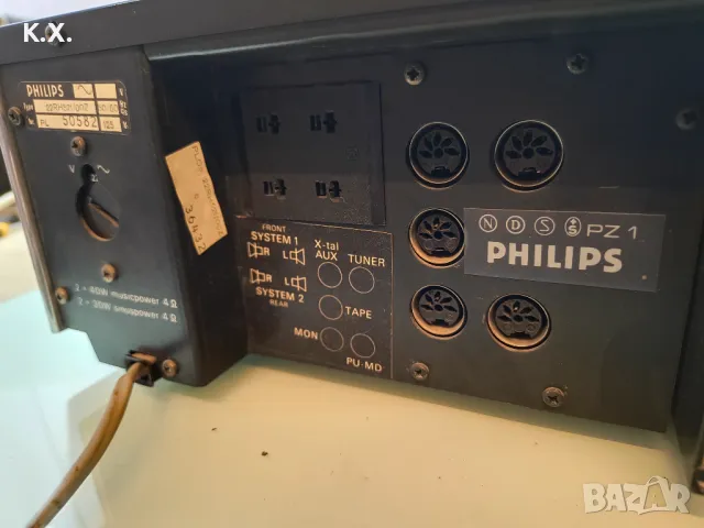 Усилвател Philips 521, снимка 6 - Ресийвъри, усилватели, смесителни пултове - 47717237