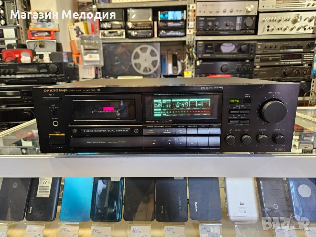 Касетен дек Onkyo Integra TA-2570 В отлично техническо и визуално състояние., снимка 14 - Декове - 34545082