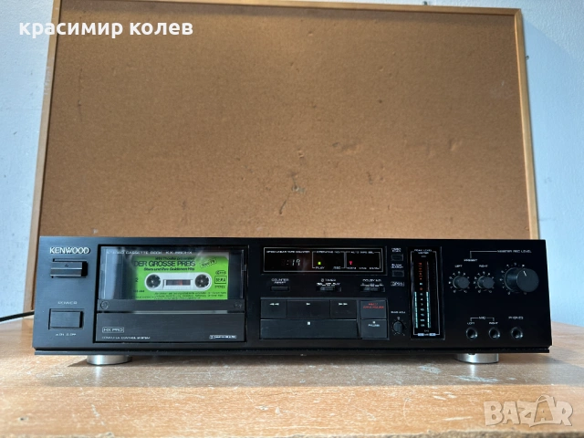 стерео касетен дек "Kenwood KX-660HX", снимка 10 - Декове - 53290260