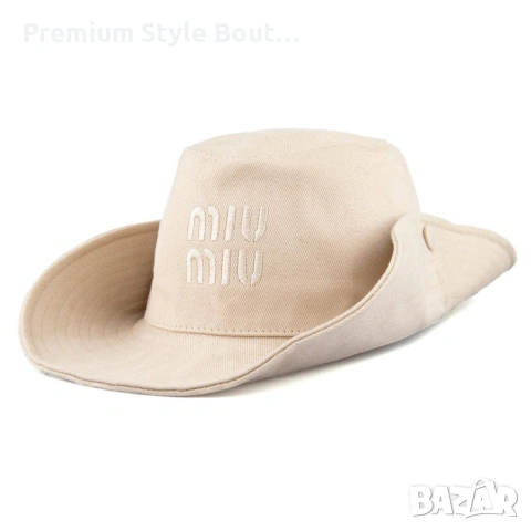 шапки jaquemus Miu miu , снимка 4 - Шапки - 54062263