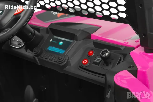 Офроуд акумулаторен автомобил BLAZE, Циклама – 4x4, до 35кг., с дистанционно и LED, снимка 11 - Детски велосипеди, триколки и коли - 49976461