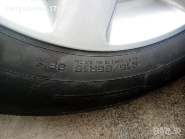 Джанти 16 '' 5x100 със зимни гуми, снимка 4 - Гуми и джанти - 47537883