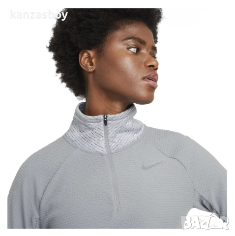 Nike Womens 1/2 Zip Running Top - дамска термо блуза Л