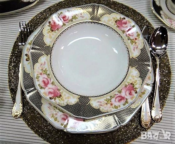 - 50 % Черен Петък🥳Сервизи за хранене от фин и костен порцелан ”Y o L i S a” приключва днес😍, снимка 4 - Подаръци за юбилей - 52592061