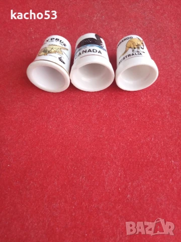 Порцеланови напръсници- 3 броя., снимка 5 - Антикварни и старинни предмети - 51377234