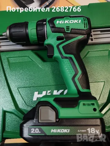 Акумулаторен винтоверт hikoki ds18ddq, снимка 5 - Винтоверти - 49739470