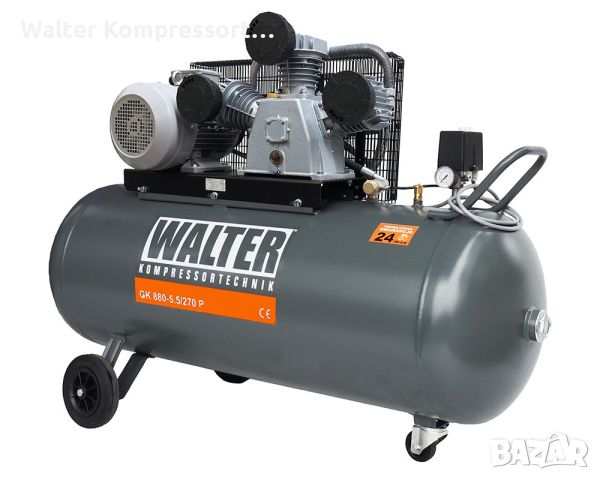 Въздушен компресор WALTER GK 880-5,5/270 P, снимка 1 - Компресори - 46101501