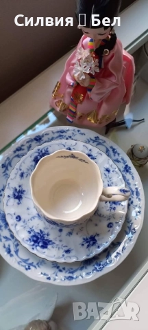 Винтидж трио- порцелан - Япония , снимка 2 - Чаши - 51626963