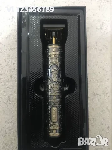 Професионален тример/ машинка за подстригване на коса SHINON/KEMEI, снимка 4 - Тримери - 52122714