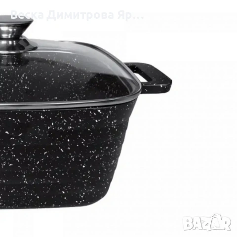 Комплект тенджери – Cheffinger от 3 части с мраморно покритие и капаци + подарък 2 ръкавици, снимка 5 - Съдове за готвене - 53132258