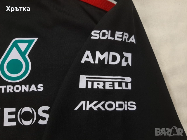 Mercedes AMG F1 Team - Оригинална мъжка тениска размер L, снимка 10 - Тениски - 52939079