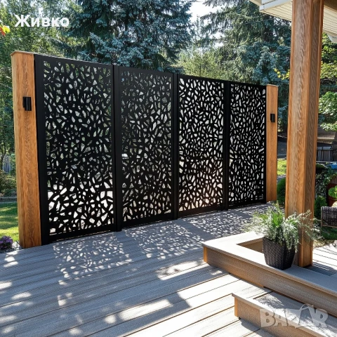 Лазерно рязане на пана за ограда – по поръчка, снимка 3 - Пана - 50921843