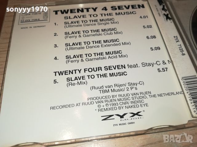 TWENTY 4 SEVEN-CD ВНОС GERMANY 0907241404, снимка 17 - CD дискове - 46523415