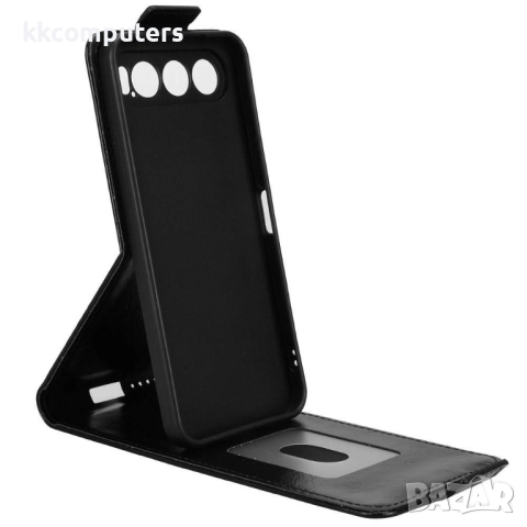 Кожен флип калъф за ZTE nubia Air 5G- Стенд и Холдер за Карти, вкл. Протектор, 4 Цвята, снимка 6 - Калъфи, кейсове - 52402478