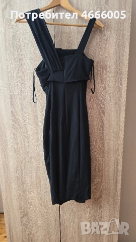 Продавам черна рокля, снимка 2 - Рокли - 52623592