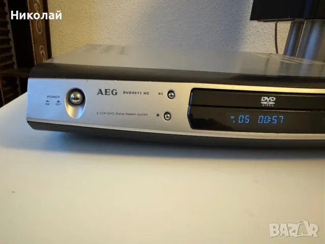 AEG DVD4611 HC -ДВД РЕСИВЕР , снимка 2 - Ресийвъри, усилватели, смесителни пултове - 49319292