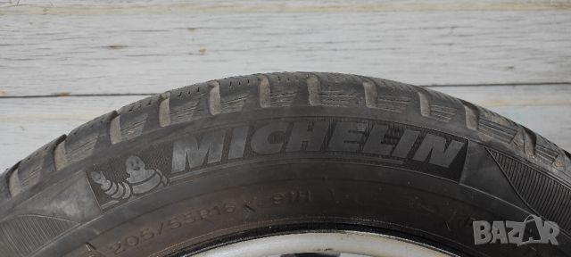 🚗⭕Резервна гума Michelin 205/55/R16 с джанта - перфектно състояние!, снимка 5 - Гуми и джанти - 45541216