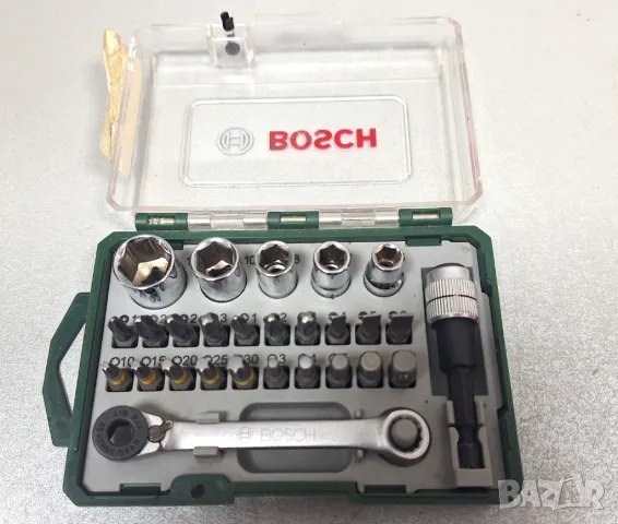 Комплект битове и тресчотки 27 части BOSCH Professional, снимка 1 - Други инструменти - 48495668