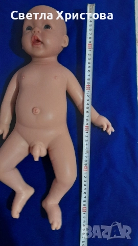 Плътна Силиконова чисто нова реалистична кукла , снимка 7 - Кукли - 52593086