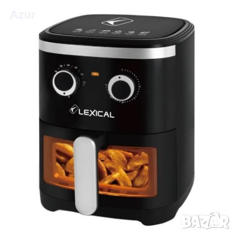 Фритюрник с горещ въздух LEXICAL LAF-3021 AirFryer 4,5l, снимка 2 - Фритюрници - 45640094